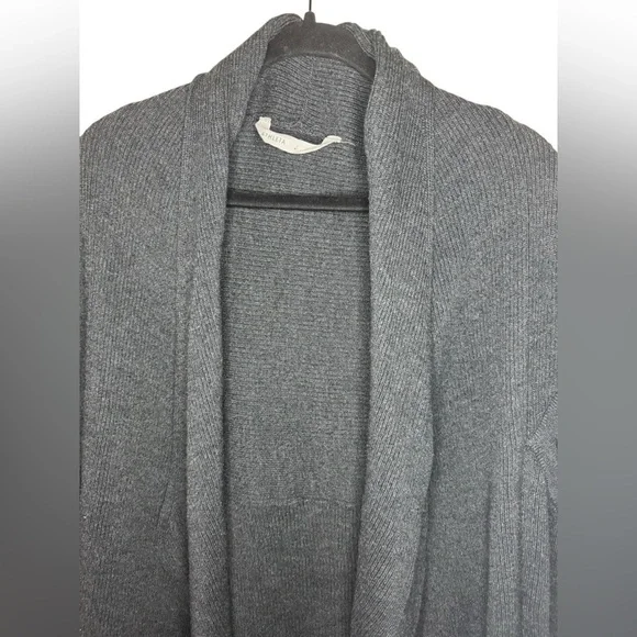 Athleta Restful Cocoon Wrap Cardigan Size S Grey - Picture 3 of 9